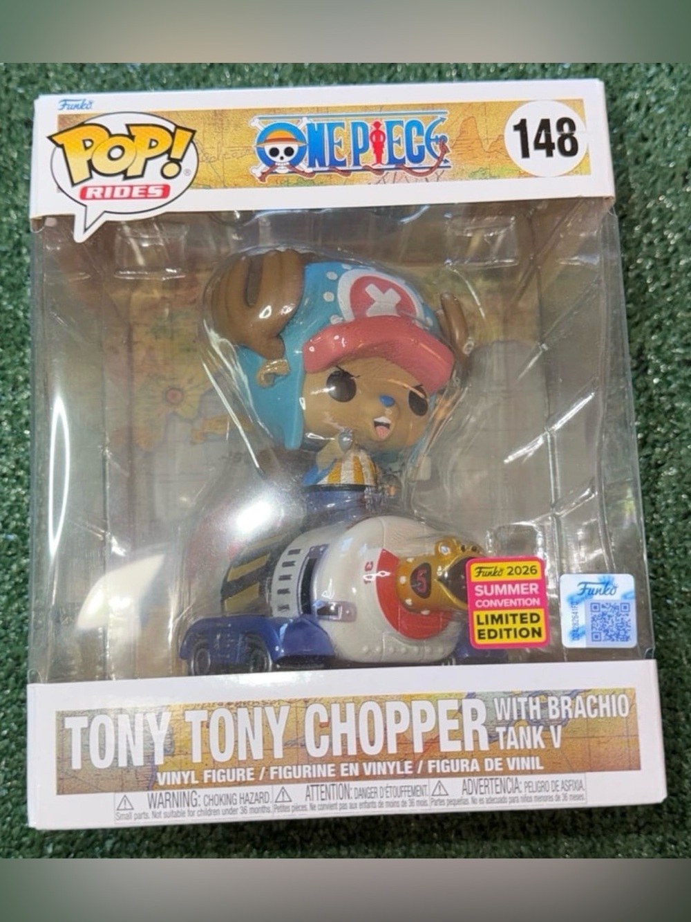 Funko Pop! One Piece Tony Tony Chopper Brachio Tank #148 Summer Convention SDCC